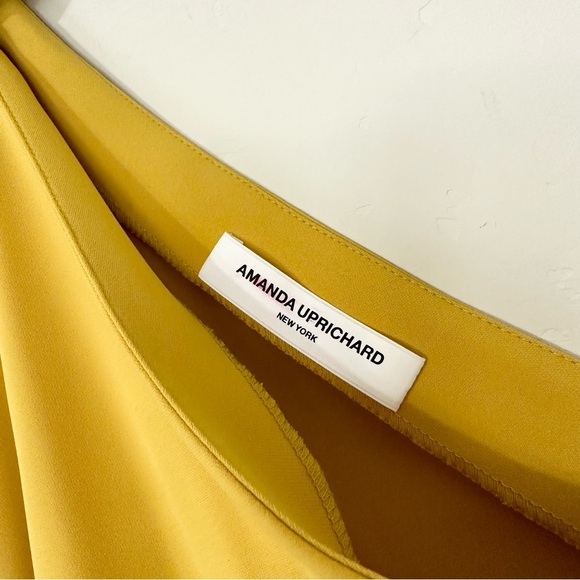 Amanda Uprichard Open Shoulder Asymmetric Off Shoulder Choker Top Blouse - Picture 7 of 12